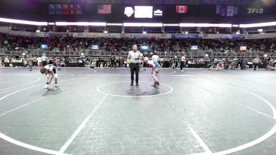 115 lbs Quarterfinal - Luke Cline, Team Hammer Academy vs Kolbe Hansen, Premier Wrestling Center