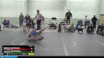 52 lbs Round 1 (3 Team) - Easton Armstrong, Ranger WC vs Roman Hemminger, Roughhouse