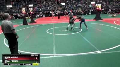 130 lbs Semifinal - Amirr Wright, BTS3 vs Erian McCray, MP1