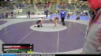 137 lbs Round 2 (4 Team) - Reina Barnes-Rubio, Redmond vs Stephanie Valdovinos, McKay