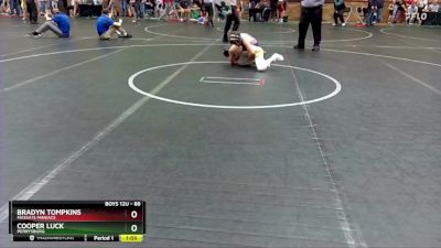 88 lbs Round 2 - Cooper Luck, Perrysburg vs Bradyn Tompkins, Massa?s Maniacs