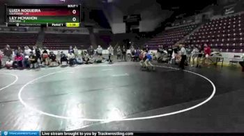 W-130 lbs Round 1 (16 Team) - Luiza Nogueira, California vs Lily McMahon, Montana