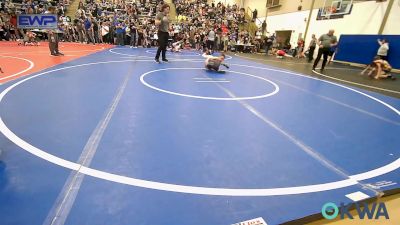 60 lbs Semifinal - Bohdi Scott, Salina Wrestling Club vs Audrey Hembree, Wyandotte Youth Wrestling