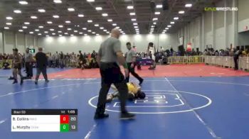 88 lbs Rr Rnd 1 - Brady Collins, Team PA Gold (E) vs Londen Murphy, Contender Elite