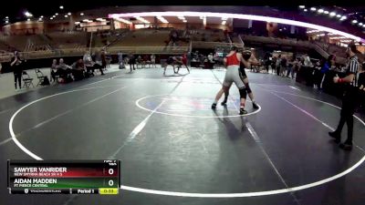 190 lbs Cons. Round 7 - Sawyer VanRider, New Smyrna Beach Sr H S vs Aidan Madden, Ft Pierce Central