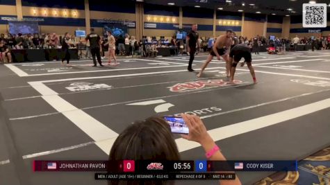 Johnathan Pavon vs Cody Kiser 2024 ADCC Las Vegas Open