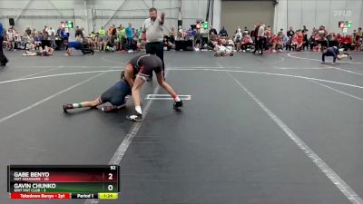 92 lbs Round 2 (4 Team) - Gabe Benyo, Mat Assassins vs Gavin Chunko, Grit Mat Club