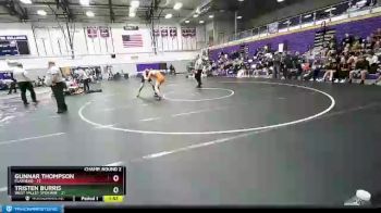152 lbs Round Two - Tristen Burris, West Valley Spokane vs Gunnar Thompson, Flathead