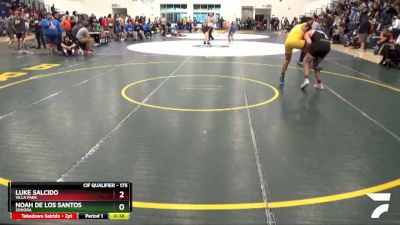 175 lbs Cons. Round 4 - Luke Salcido, Villa Park vs Noah De Los Santos, Sonora