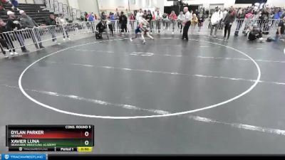 108 lbs Cons. Round 5 - Xavier Luna, Ironhawk Wrestling Academy vs Dylan Parker, Nevada