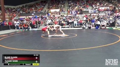 4A 132 lbs Cons. Semi - Blake Slavin, Santa Fe Trail vs Tucker Wark, Colby