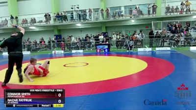 55kg Cons. Round 2 - Connor Smith, Mountaintop WC vs Nazar Fayfruk, Jr Huskies