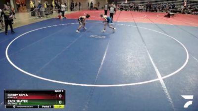 150 lbs Semis & 1st Wrestleback (8 Team) - Brody Kipka, Foley vs Zack Shatek, Hastings