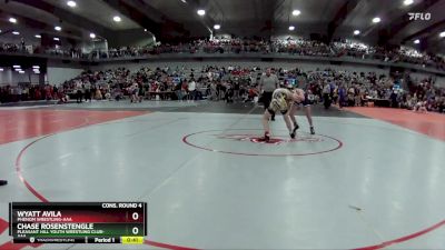 110 lbs Cons. Round 4 - Wyatt Avila, Phenom Wrestling-AAA vs Chase Rosenstengle, Pleasant Hill Youth Wrestling Club-AAA