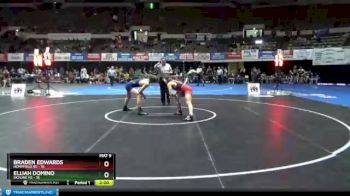 152 lbs Sat 2 - Braden Edwards, Hempfield HS vs Elijah Domino, Skyline HS