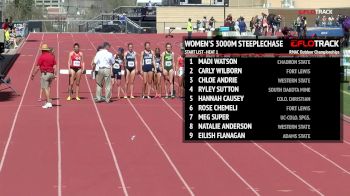 Women’s 3k Steeplechase, Final