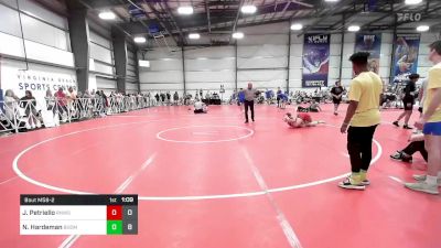 120 lbs Rr Rnd 2 - Joseph Petriello, RedNose Wrestling School - HS vs Nolan Hardeman, BoomRanch