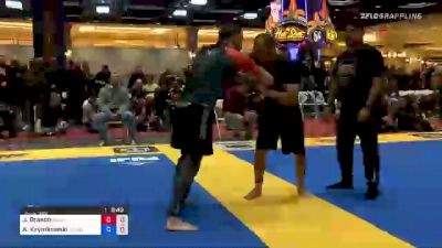 James Brasco vs Aaron Krymkowski 1st ADCC North American Trial 2021