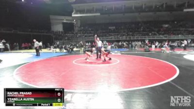 130 lbs Quarterfinal - Rachel Prasad, Mountain House vs Yzabella Austin, Pitman