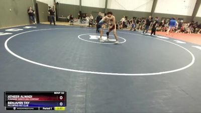 132 lbs Round 2 - Atheer Alwadi, Punisher Wrestling Company vs Benjamin Fay, Hillsboro Mat Club