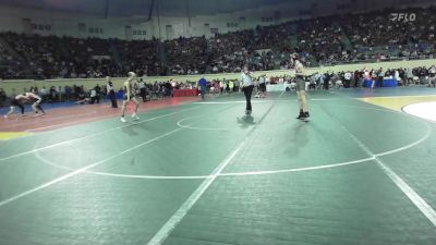 105 lbs Round Of 64 - Ethan Hubbard, Mustang Middle School vs Noah Knight, Chickasha Wrestling