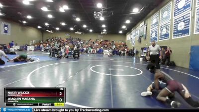 132 lbs Champ. Round 1 - Nasir Wilcox, Independence vs Joaquin Magana, Sunnyside