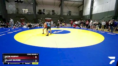 126 lbs Cons. Round 4 - Jacob Murphy, MT vs William Gilmore, CA