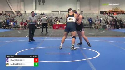 285 lbs C Of 16 #2 - Conan Jennings, Northwestern vs Joseph Goodhart, Drexel