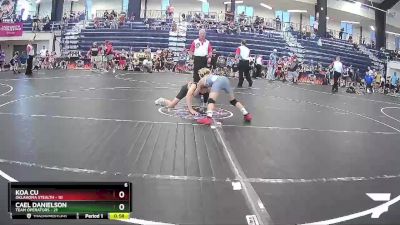 70 lbs Semis & 1st Wrestleback (8 Team) - Koa Cu, Oklahoma Stealth vs Cael Danielson, Team Operators