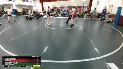 165 lbs Cons. Round 3 - Luke Guild, Evanston vs Dakota Mair, Mountain View