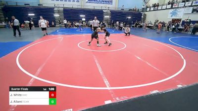 100 lbs Quarterfinal - Joseph White, Gravette Wrestling Club vs Jayvyn Allami, Team Tulsa Wrestling Club