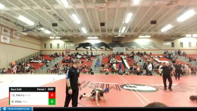 63 lbs 3rd Place Match - Camden Henry, Enumclaw Yellow Jackets Wrestling Club vs Nathan Kibe, Port Angeles Wrestling Club