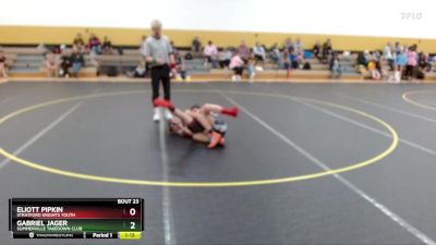 100 lbs Round 2 - Eliott Pipkin, Stratford Knights Youth vs Gabriel Jager, Summerville Takedown Club