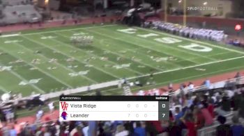 Replay: Vista Ridge HS vs Leander HS - 2021 Vista Ridge vs Leander | Sep 2 @ 7 PM