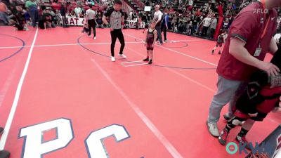 66 lbs Quarterfinal - Henry Hibdon, Barnsdall Youth Wrestling vs Malachi Rowe, ArkCity Takedown