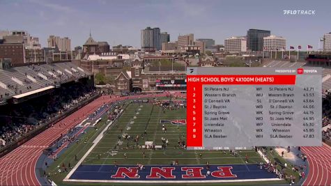 High School Boys' 4x100m Relay, Prelims 52