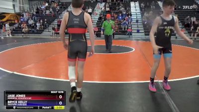 16U-1A Round 3 - Jase Jones, Immortal Athletics WC vs Bryce Kelly, Western Dubuque