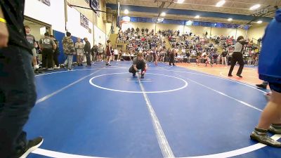 49 lbs Quarterfinal - Jaxon Ditmore, Dark Cloud Wrestling Club vs Lachlan Forrest, Vinita Kids Wrestling