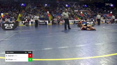 108 lbs Quarterfinal - Stella Gabriel, Upper Dublin vs Maliyah Rivas, Hanover