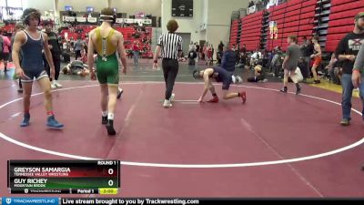 125 lbs Round 1 - Greyson Samargia, Tennessee Valley Wrestling vs Guy Richey, Mountain Brook