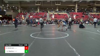 76 lbs Cons. Round 4 - Jaden Medina, Dodge City Wrestling Academy vs Easton Anderson, Nebraska Wrestling Academy