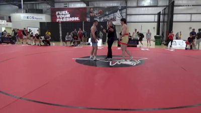 97 kg Quarterfinal - Casey Wood, Illinois vs Thomas Godbee, West Point Wrestling Club