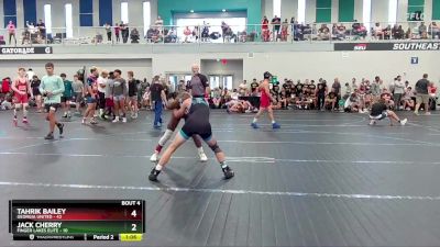 110 lbs Round 2 (6 Team) - Tahrik Bailey, Georgia United vs Jack Cherry, Finger Lakes Elite