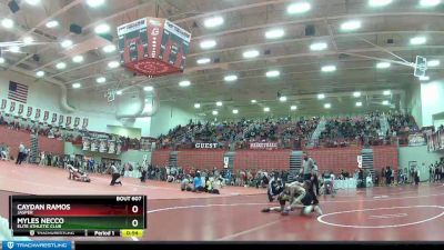 126 lbs Champ. Round 1 - Caydan Ramos, Jasper vs Myles Necco, Elite Athletic Club