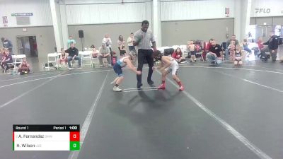 60-64 lbs Round 1 - Ak Fernandez, SMWC vs Haedyn Wilson, 84 Athletes