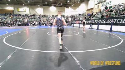 92 lbs Quarterfinal - Blake Nevils, Honey Badgers Wrestling Club vs Justin Osburne, Institute Of Combat