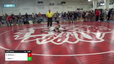 102-J lbs Consi Of 8 #1 - Griffin Wallace, MI vs Logan Ware, WV