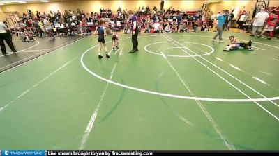 72 lbs Round 1 - Senna Alfaro, Cherry Creek Wrestling Club vs Hazel Rodarte, Mat Demon Wrestling Club