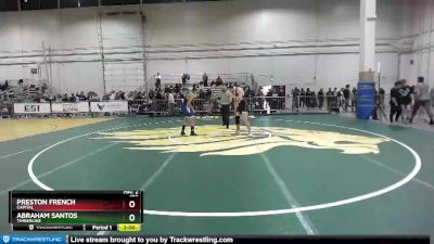 182 lbs Champ. Round 2 - Abraham Santos, Timberline vs Preston French, Capital