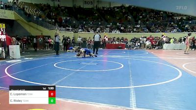 96 lbs Round Of 32 - Carter Lopeman, Tonkawa vs Chace Risley, Team Choctaw